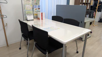 相談ブースの写真